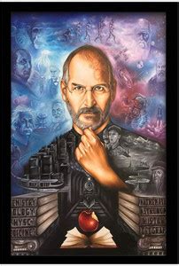 surmul Steve Jobs Motivational Quote Art Framed Poster Canvas 18 inch x ...