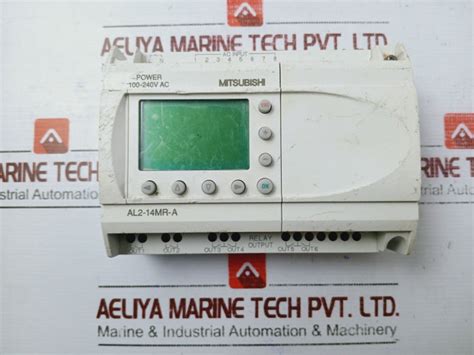 Mitsubishi Al2-14Mr-a Programmable Logic Controller 100-240Vac- 50/60H ...