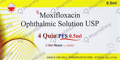 4 Quin Pfs 0.05 % Ophthalmic Solution (0.5): Uses, Side Effects, Price ...