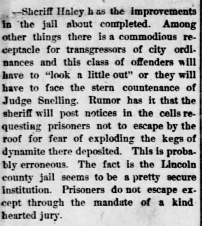 North Platte Hot Sheets: 1860-1922