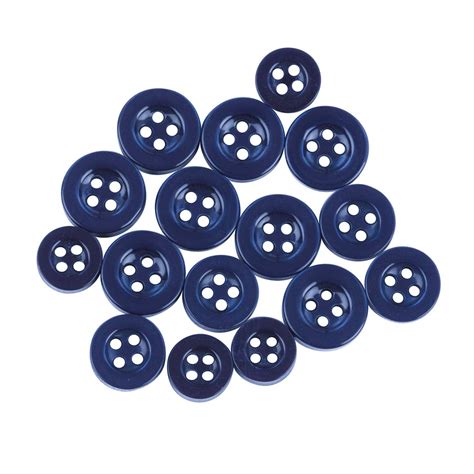 ButtonMode Standard Shirt Buttons 24pc Set Includes 8 Shirt Front ...