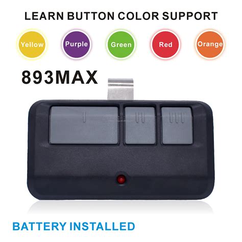 Image result for 893MAX Remote Programming