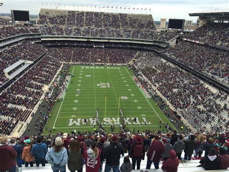 How Big Is Texas A M Stadium at Noah Anivitti blog