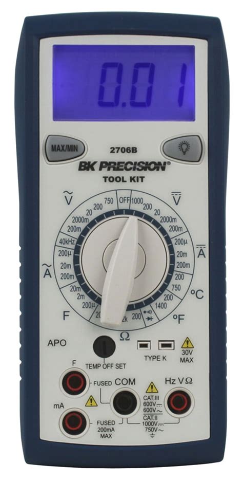 BK2706B BK Precision | BK Precision BK2706B Handheld Digital Multimeter ...