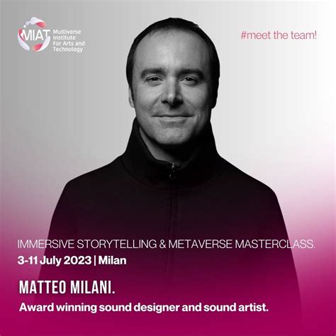 MIAT | Multiverse Institute For Arts & Technology on LinkedIn: # ...