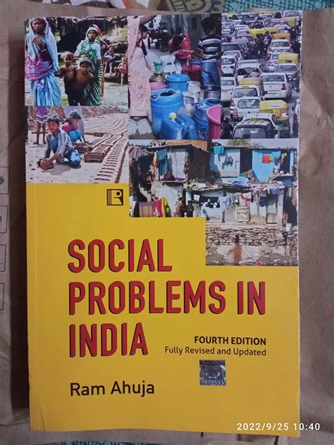 Social Problems in India (Fourth Edition) : Ahuja Ram: Amazon.in: Books