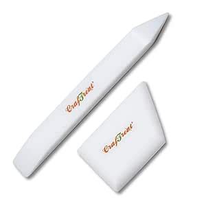 CrafTreat Teflon Bone Folder Set - Large & Ergo Square | Handmade Tool ...