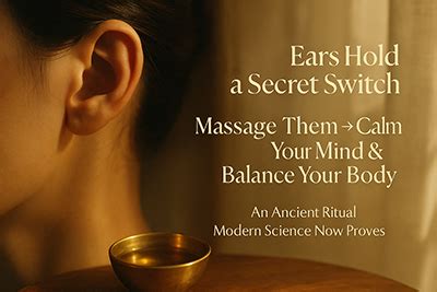 Ear Massage: A Scientifically Grounded Ritual for Holistic Well-Being ...