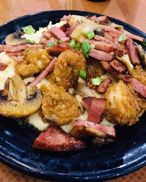 Red Bone Alley menu in Florence, South Carolina, USA