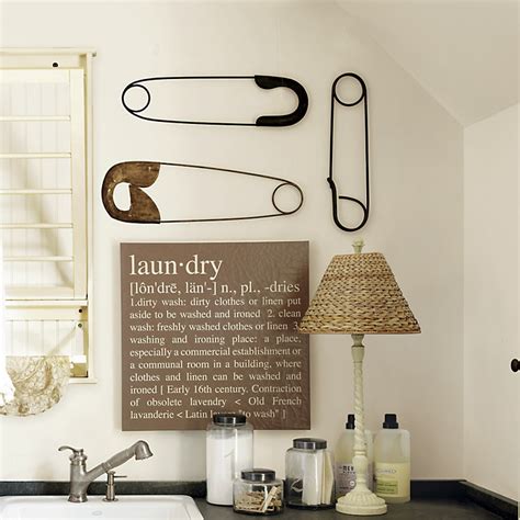 Set of 3 Safety Pin Plaques | Ballard Designs