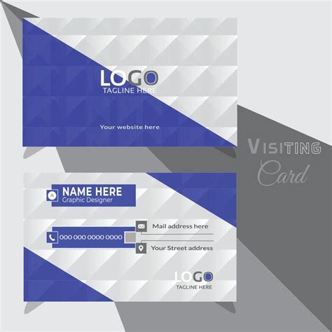 Visiting Card Design Vector 的图像结果