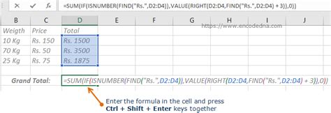 How to Multiply Cells with Alphanumeric values in Excel