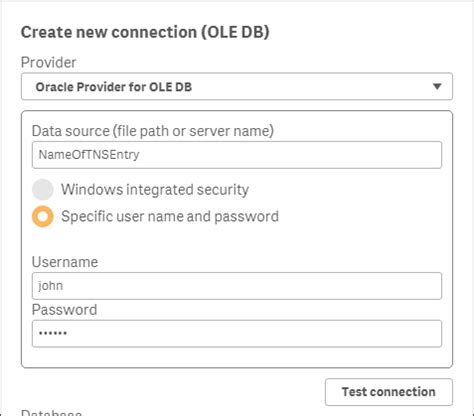 Image result for OLE DB Connection