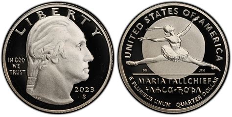 Images of American Women Quarters 2023-S 25C Maria Tallchief, DCAM ...