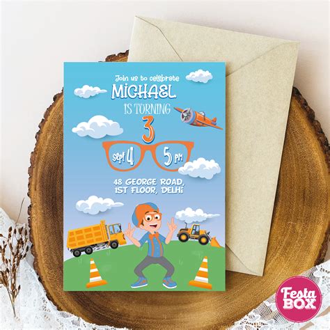 Birthday Party - Blippi Theme – Festabox