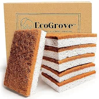 Loofah Sponges 100% All Natural BPA Free Loofah for Dishes, Face, Soap ...