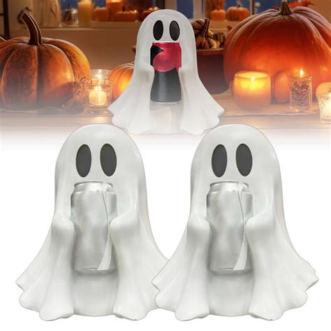 Halloween Ghost Drink Can Holder: Coke Ghost Halloween Ornaments ...