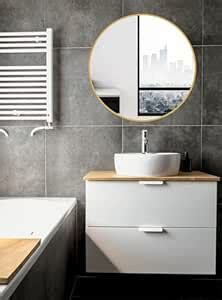 Buy Ali.G.I AGI Vanity Round Wall Mirror for Bathroom//Round Metal ...