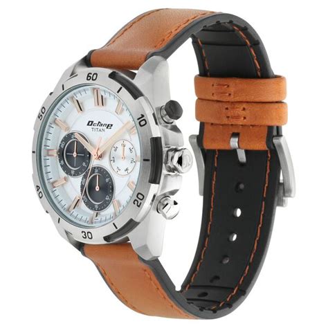 Buy Online Titan Octane Hyper Lume White Dial Quartz Multifunction ...