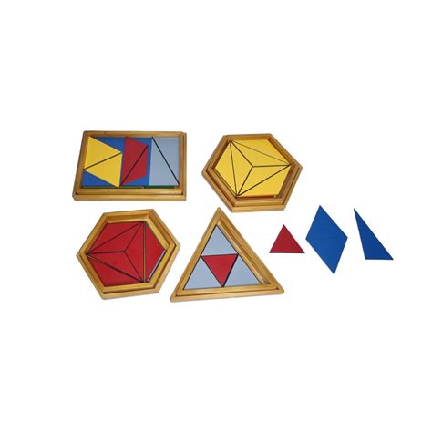 Montessori Constructive Triangles - Geometry Set – TOYWOOD