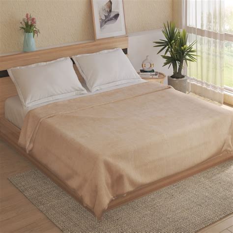 Buy Sundried Sanc Ombrose Flano Double Blanket from Home Centre at just ...