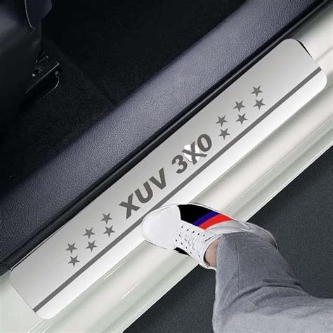 NEXTA Door Sill/Foot Step 3mm Tape Stainless Steel Scuff Plates for ...