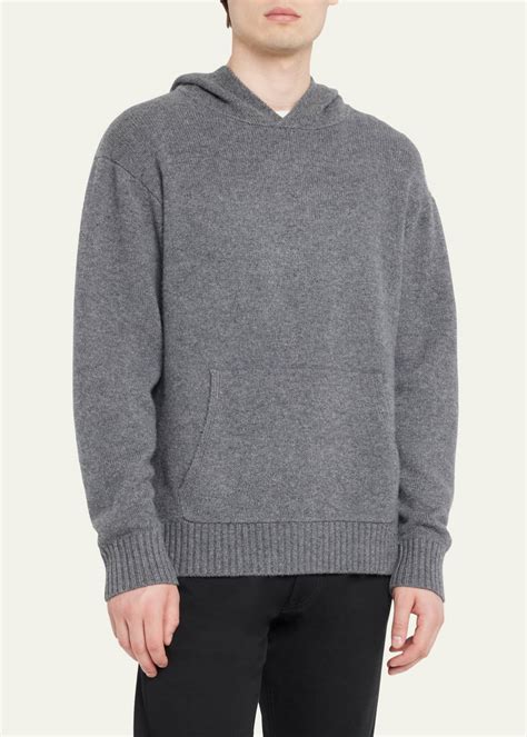 FRAME Men's Cashmere Pullover Hoodie - Bergdorf Goodman