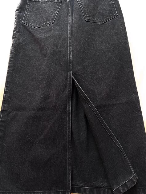 2025SS HYKE DENIM MIDI SKIRT | MIKOTONORI.