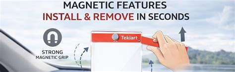 Tekiart® Magnetic Car Holder Windshield,Designed for All Premium Car to ...
