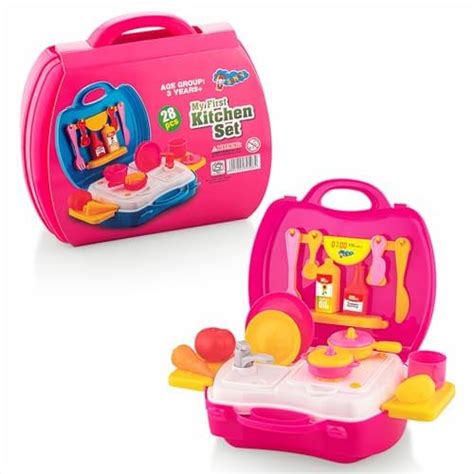Buy Farraige Ultimate Kid Chef Bring Along Kitchen Cooking Suitcase Set ...