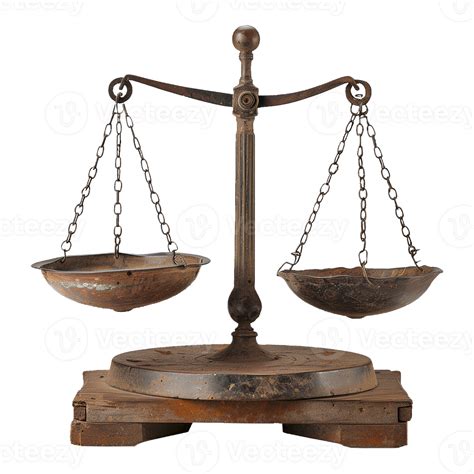 Antique Balance Scale On Transparent Background with Patina Finish 47428184 PNG - Vintage Scales