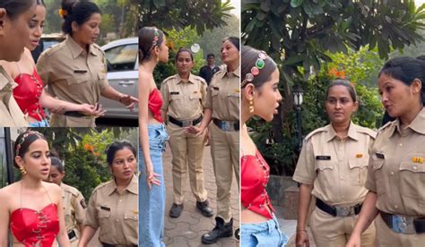 Urfi Javed arrested for wearing small clothes mumbai police drags from ...