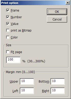 Image result for Print Option Example
