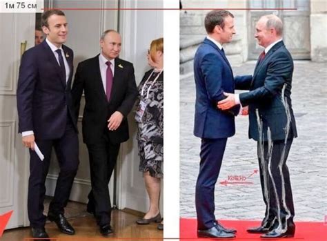 Какого роста Владимир Путин