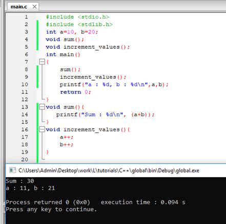 Image result for Local variable vs Global variable