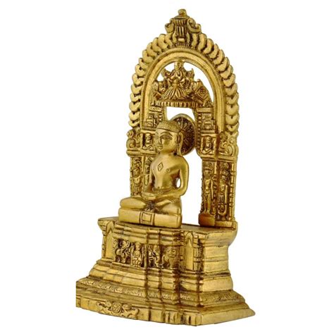 The Advitya | Mahaveera - Jain Tirthankara Brass Statue