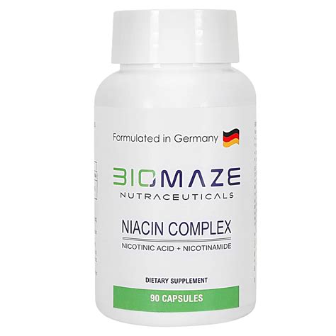 Biomaze Nutraceuticals Vitamin B3 Niacin, Nicotinic Acid And ...