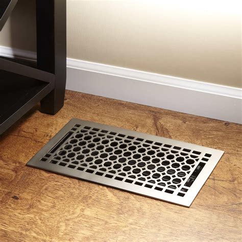 Honeycomb Brass Floor Register - Floor Registers - Registers - Hardware ...
