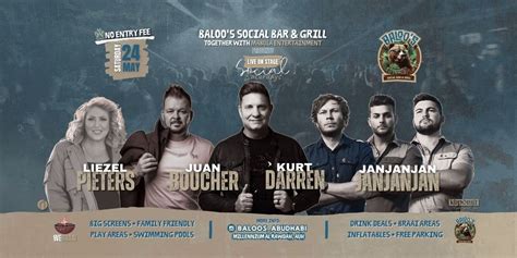 Kurt Darren, Juan Boucher, Jan Jan Jan, Liezel Pieters LIVE @ Baloos in ...