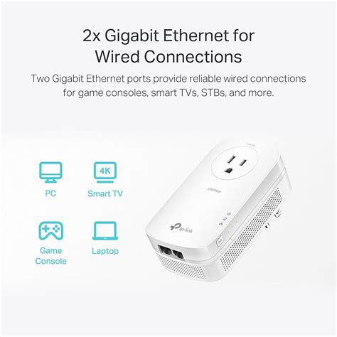 TP-Link AV2000 Powerline Ethernet Adapter TL-PA9020P India | Ubuy
