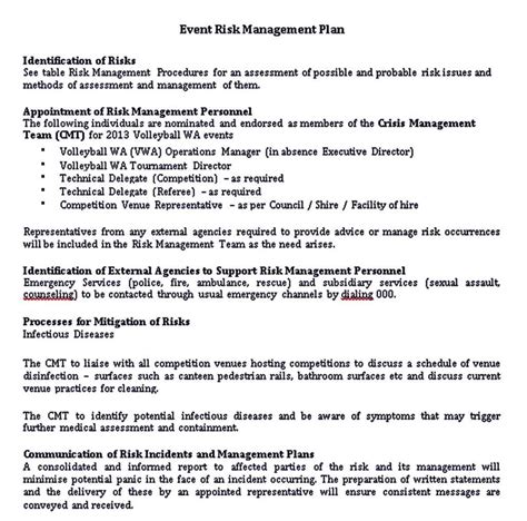 Management Plan Example 的图像结果