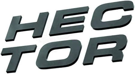 CarMetics Hector 3D Letters (Hector 3D Sticker 3D Logo Bonnet 3D Hector ...