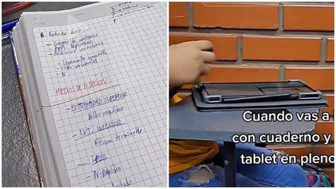 ¿Tablet o cuaderno?, estudiante dice ser “dinosaurio” por no usar ...