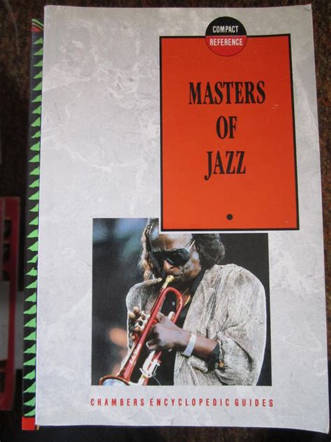Buy Masters of Jazz (Chambers compact reference) Book Online at Low ...