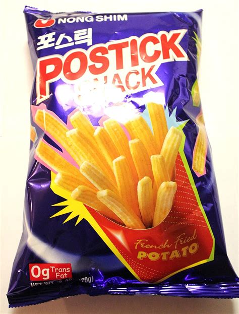 Buy Nong Shim Postick Snack French Fried Potato Chips 70g (Pack of 4 ...