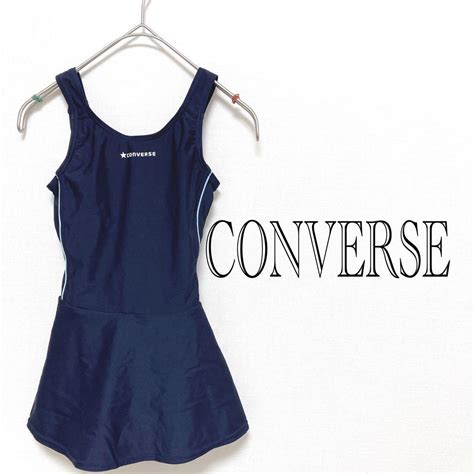 CONVERSE SWIMコンバース スイミングスクール水着 競泳水着 130 by メルカリ