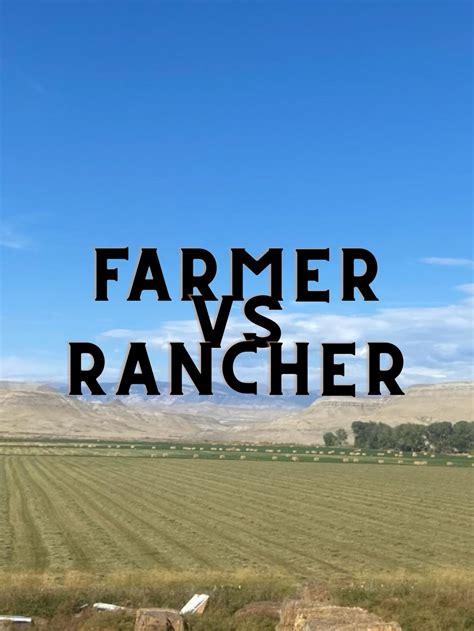 FARMERS VS. RANCHERS – The Prowl