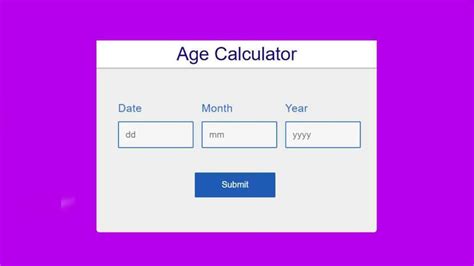 Image result for JavaScript Age Validation