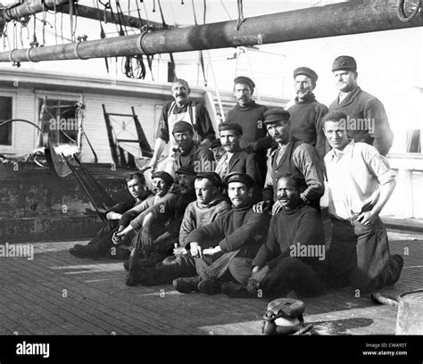 Nordpol expedition von robert edwin peary Schwarzweiß-Stockfotos und ...