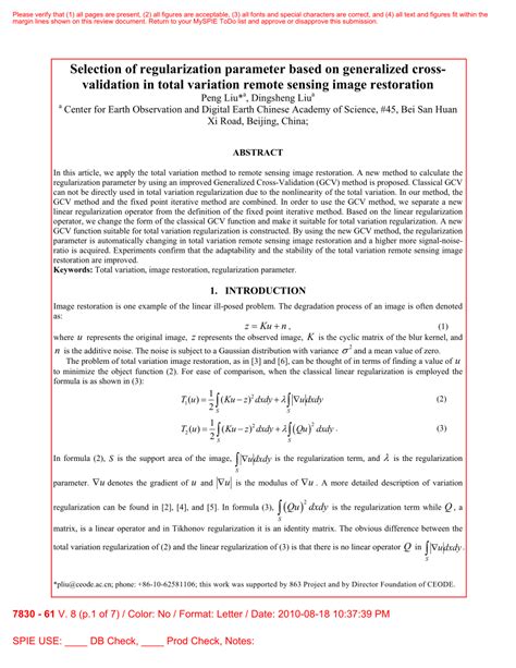 Image result for Total Variation Regularization